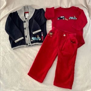 Gymboree 12-18mo boys outfit.